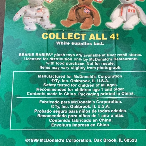 McDonald’s TY Beanies - Picture 3 of 3